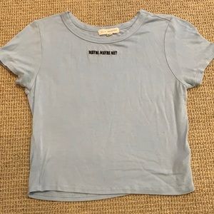 Short sleeve Crop top